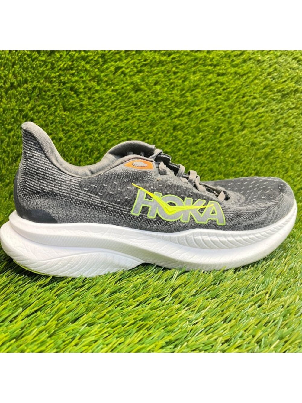 Hoka One One Mach 6 Mens Size 8 Gray Athletic Running Walking Shoes Sneakers